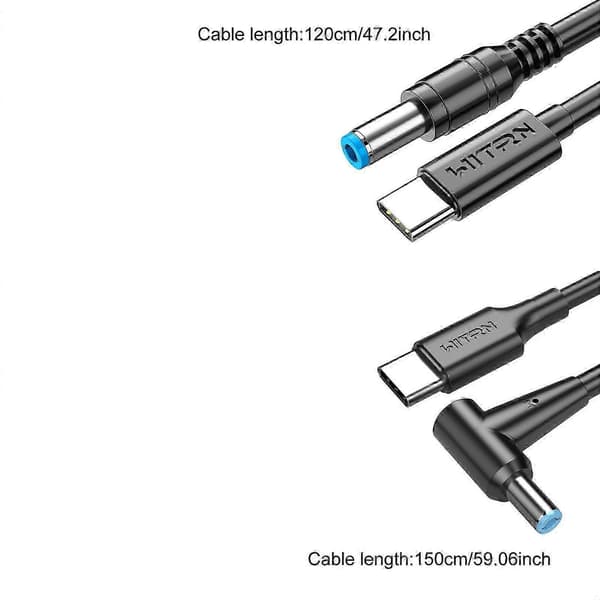 [LCS]USB C/Type C PD til 12V 5.5x2.5mm strømkabel til Wifi Router Bærbar LED-lampe