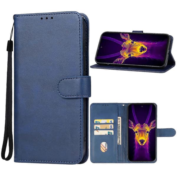 [LCS] For Ulefone Armor 25T Pro Skinntelefonveske Blue