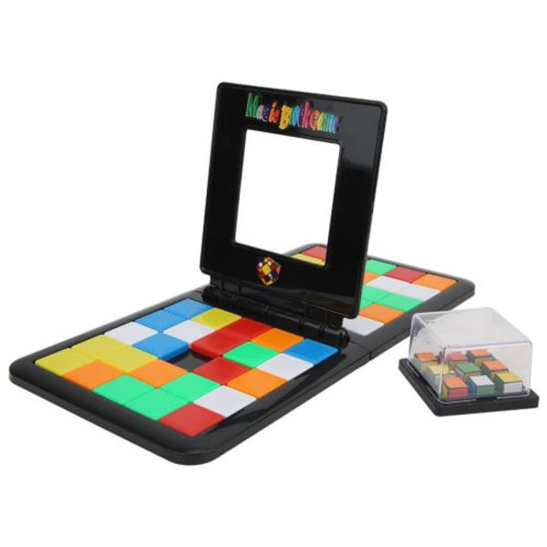 Rubikin opettavainen kahden pelaajan kuutio, reagoiva lapsille