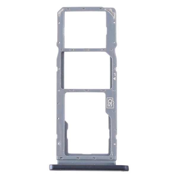 [LCS]SIM-kortsfack + Micro SD-kortsfack för Nokia 7.2 Silver
