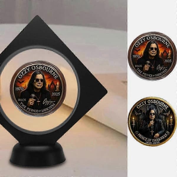 Ozzy Osbourne Avsked Minnesmynt - Rocklegend Hyllningssamlarobjekt A
