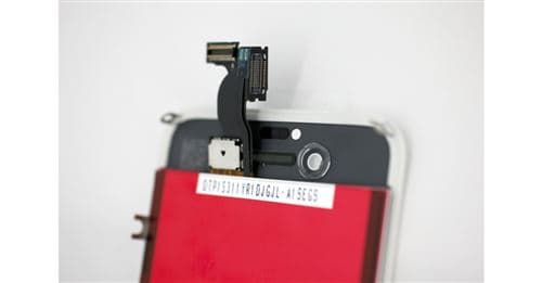 [LCS] Komplett skärmkit (LCD-glas) Kompatibel med iPhone 4 Vit