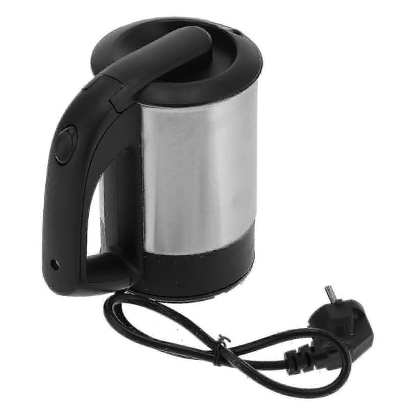 0,5L Mini Rejse Elkedel Automatisk Sluk Rustfrit Stål 220V EU Stik