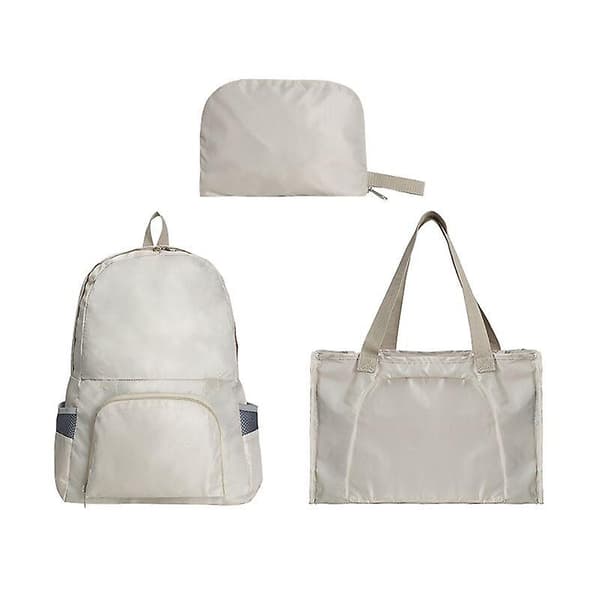 [LCS] Vikbara vattentäta utomhusreseryggsäckar Set Khaki