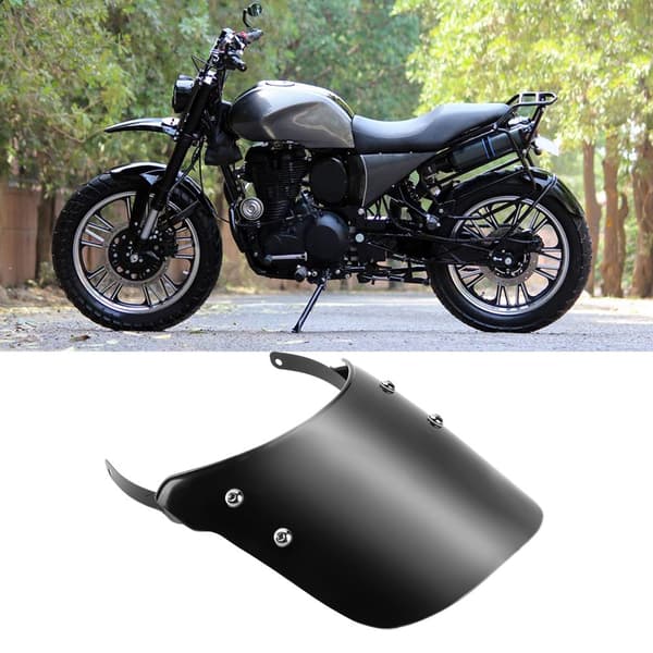 [LCS]Royal Enfield Classic 500cc Motorcykel Forrude Sort