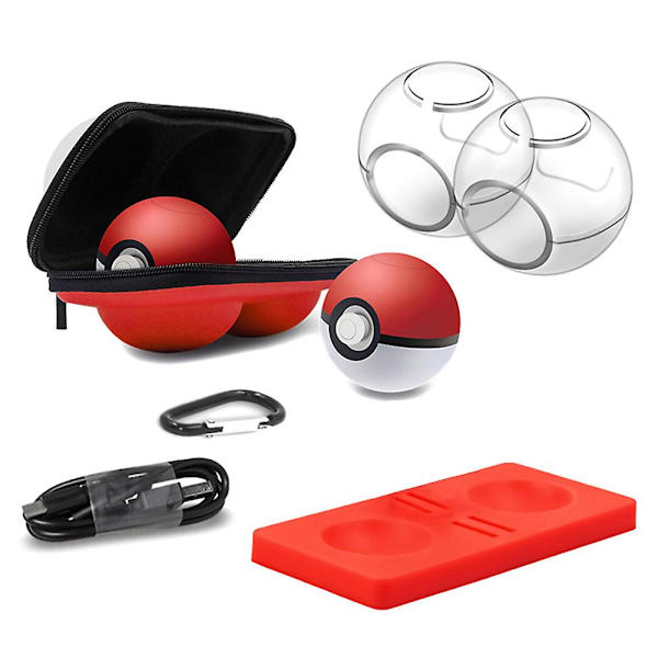 6-i-1 Förvaringsväska Ersättning Kompatibel med Poke Ball Kompatibel Nintendo Switch