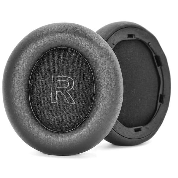 [LCS] Erstatningsøreputer kompatible med Anker Soundcore Life Q30 / Q30bt Black