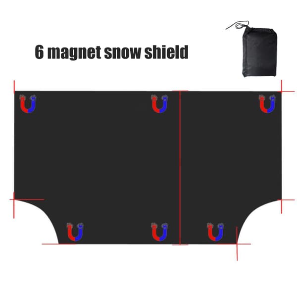 [LCS] Universelt Magnetisk Vinduesbeskyttelse til Bil mod Sol, Sne og Frost