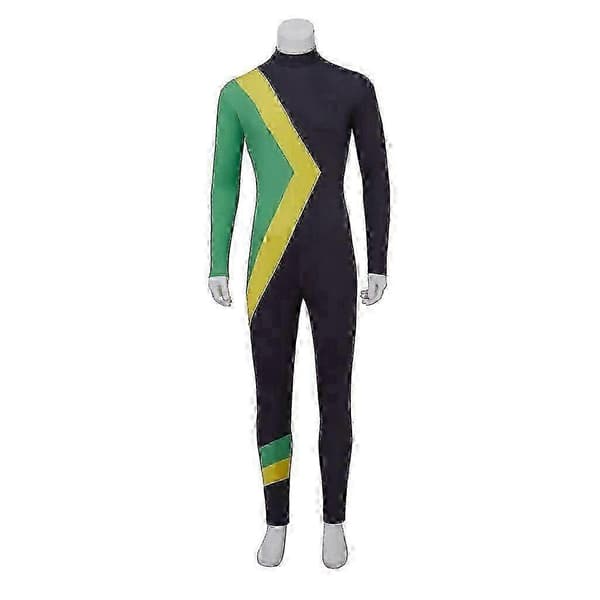 Herre Jamaican Style Bodysuit - Heldragt til kostumer, sport og fester XL