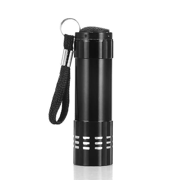 [LCS] Erittäin pieni LED-taskulamppu ultraviolettilampulla Black