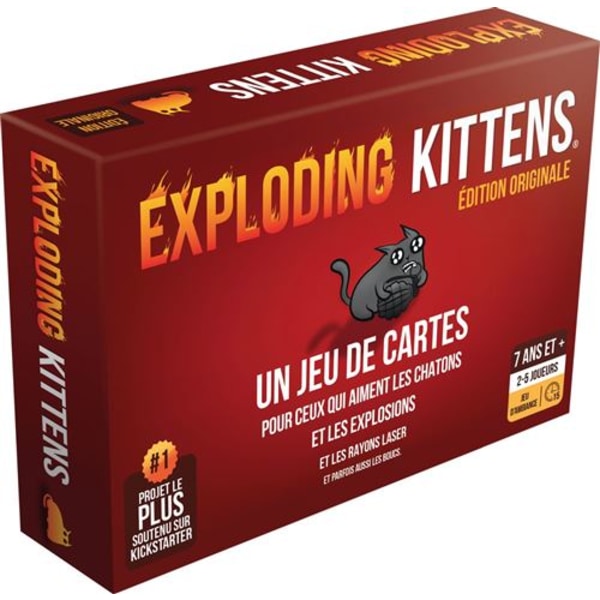 Asmodè¦e Exploding Kittens partyspel