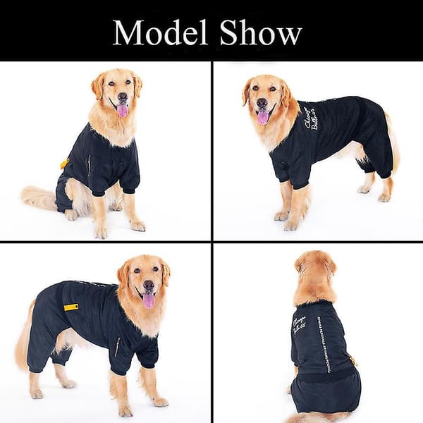 [LCS] Vinterpäls Kläder för hundar Vinterkläder Varma hundkläder 6XL
