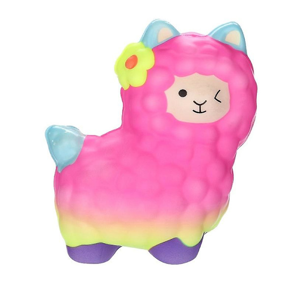 Antistress Får Alpaca Squishy Super Långsam Stigande Doftande Stressreducerande Leksaker