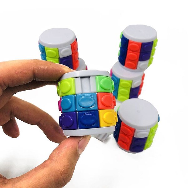 3D Rotera Slide Babylon Tower Stress Cube Pussel leksak
