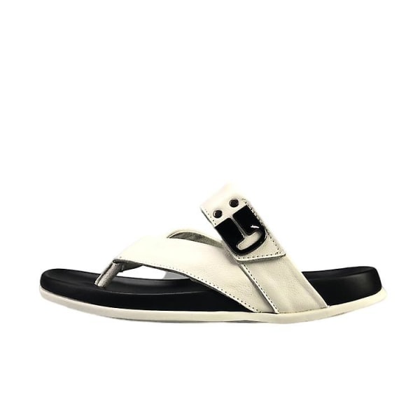 Casual flip flops för män Halkfria sandaler med dubbla användningsområden 45