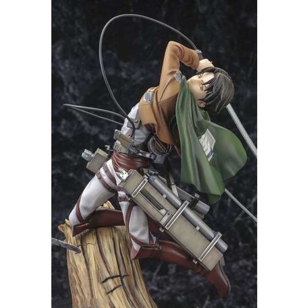 Actionfigur Animation Attack on Titan Levi¡¤Ackerman PVC c