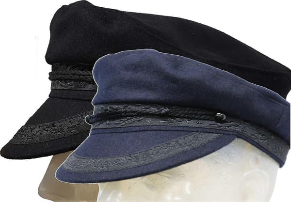 [LCS]Cap Gresk Fisker Yachtsman Jeremy Corbyn Hatt Black Medium