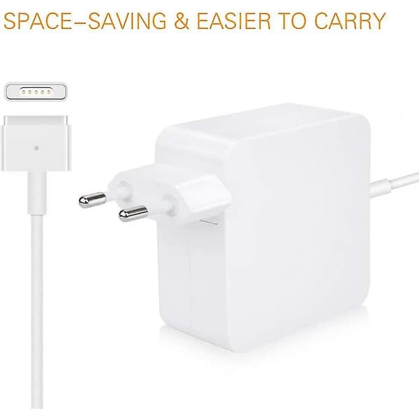 [LCS]85w Magsafe 2 strömadapter kompatibel med Apple, 85wt-tip strömladdare
