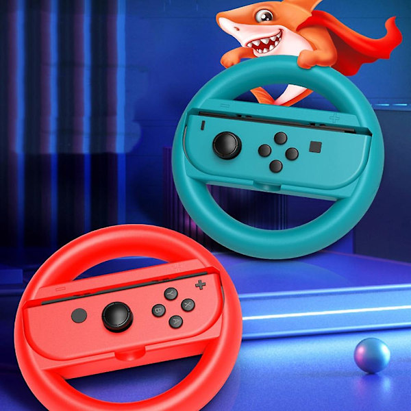 2 kpl Vasen ja oikea Nintendo Switch -lisätarvikkeille Racing-ohjauspyöräohjain Joycon-kahvan pidike