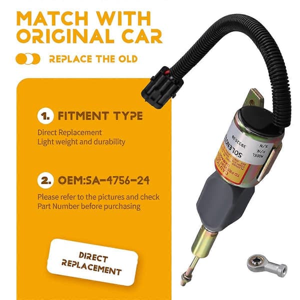 [LCS]3932530 24V Motorafbrydersolenoid SA-4756-24 til