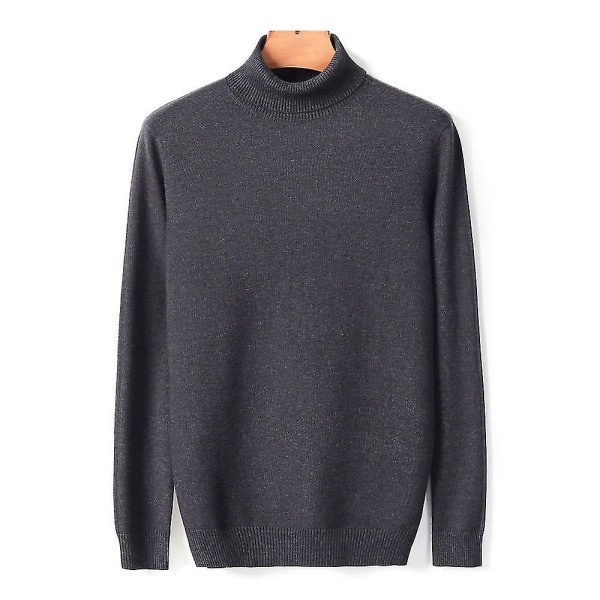 Höst/vinter- Casual Turtleneck Pullover Varma tröjor