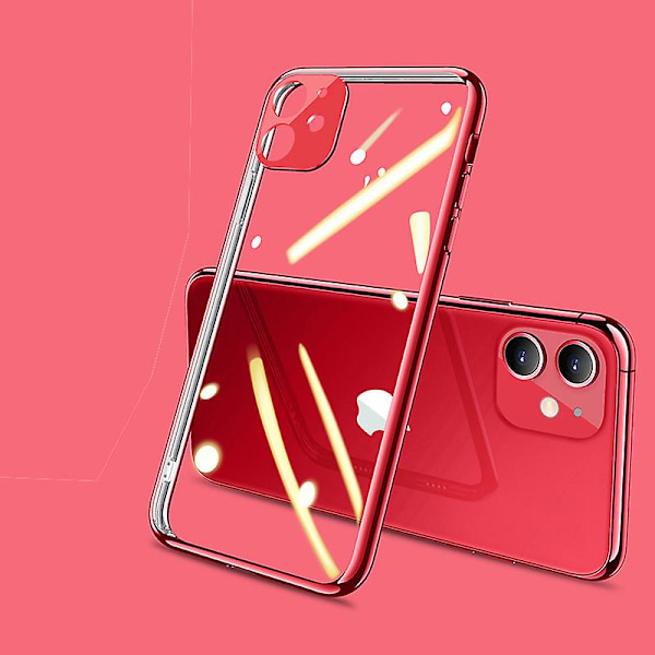 Miracase nestemäinen silikonikuori, yhteensopiva iPhone Xr:n kanssa Red