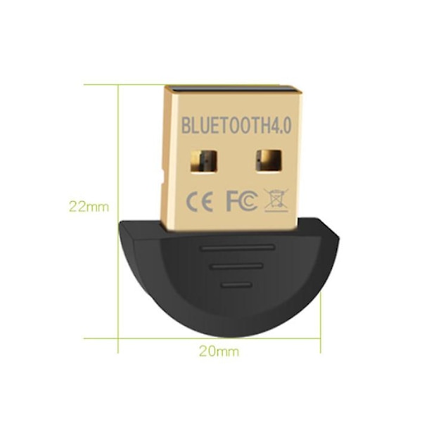 Mini Bluetooth 4.0 Dongel, Bluetooth ljudmottagare USB Bluetooth-adapter