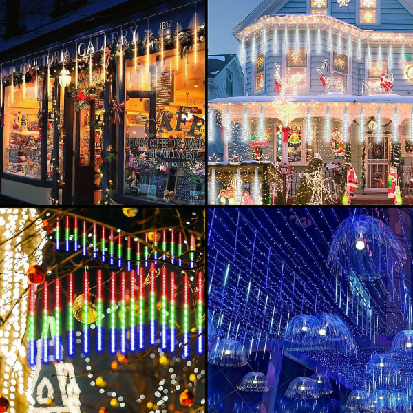 Meteorregn Julelys Utendørs Lys Juledekor Multi-color