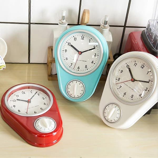 [LCS] Retro køkkenvægur timer til køkken