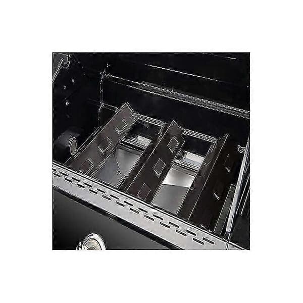 3-delt 37CM Varme Diffuser Sæt til Char-Broil, CCLIFE, Landmann, Uniflame, Fire Mountain, Barbecook & Outback Grills
