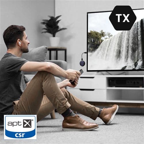 [LCS]Bluetooth 5.0 lydadapter til 3,5 mm Jack sender/mottaker