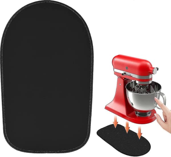 Rutsjebane til Kitchenaid røremaskine, rutsjebane til Kitchenaid 4,5-5 Qt røremaskine med vippehoved Black Fit for Tilt Head 5-8 Quart