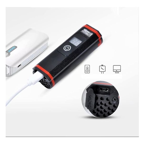 USB Oppladbar Multi-Modus Vanntett Sykkellykt Enkel Installasjon
