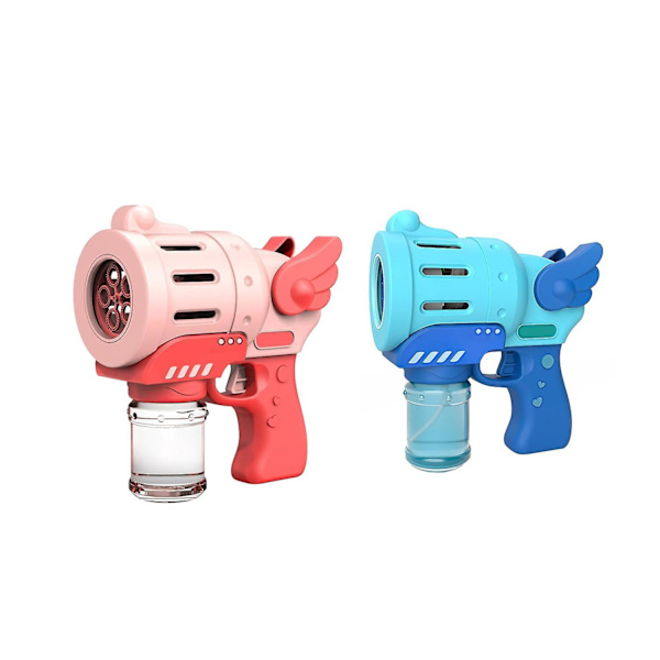 Leksak för barn Badleksaker Tuggummimaskin Leksaker för barn Plast Pistolform Leksak Pojke Bubblor (Blå)