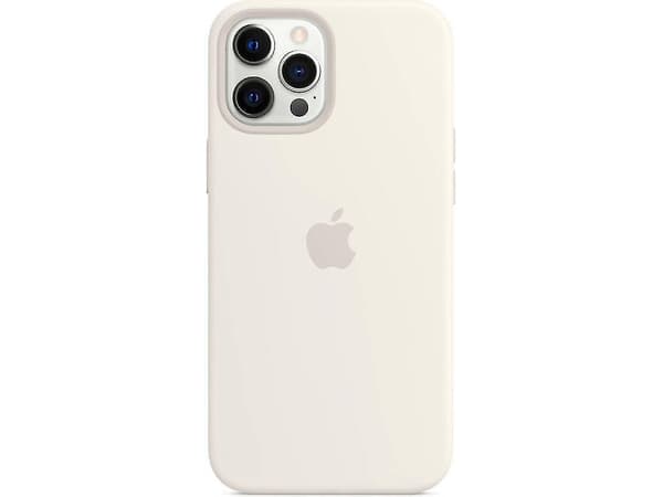 Iphone 12 Pro Max Silikone Telefon Cover White