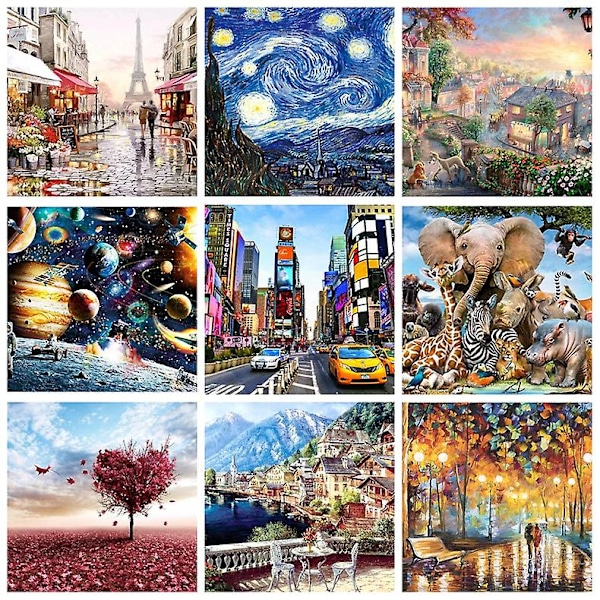 1000 Bitar Pussel Vuxen Återvunnet Material Pussel Avkoppling Meditation London