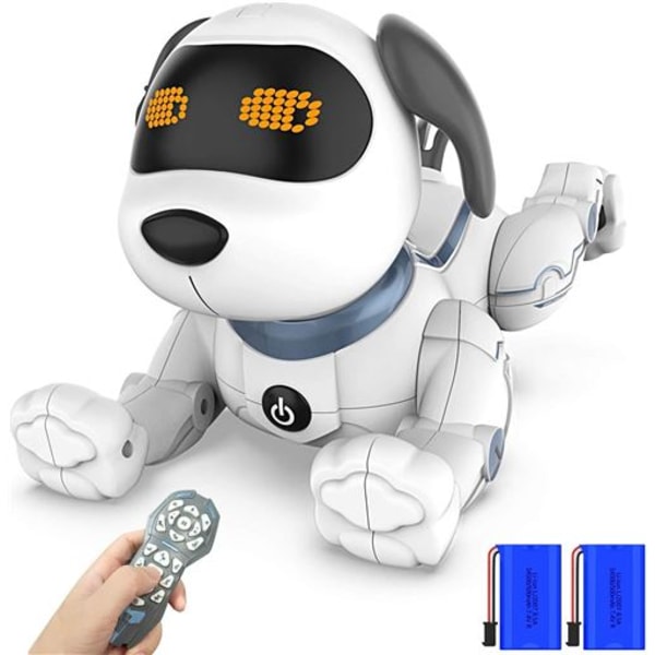 Smart Robot Hund Fjernkontroll, Syngende, Dansende, Snakkende Utdannende