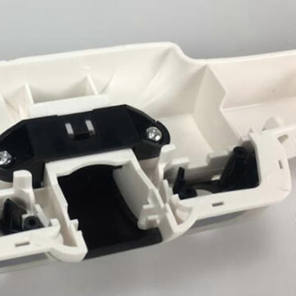 [LCS] Frontlyktdeksel for Ninebot Mini S PRO, Svart foran 53 ABS+PC