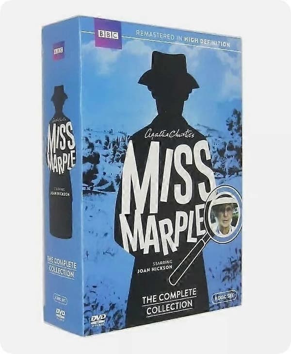 Miss Marple: Den komplette samling sæson 1-3 (DVD, 2015, 9-disc boks sæt) engelsk version