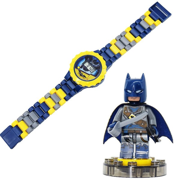 Batman-barn kan sättas ihop med klockor
