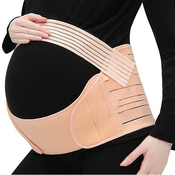 Støttebælte til Gravid Mave, 3-i-1 Multifunktionelt Graviditetsbælte