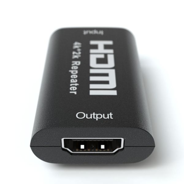 4k Hdmi Repeater Signal Amplifier Uhd 2160p 3d 1080p Aluminium Upp Till Max 40m