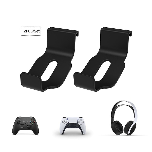 2st Ps5 Spelkontroll Hållare Hörlurar Headset Hållare Hängare För Playstation 5/Xbox Series X Wireless Gamepad