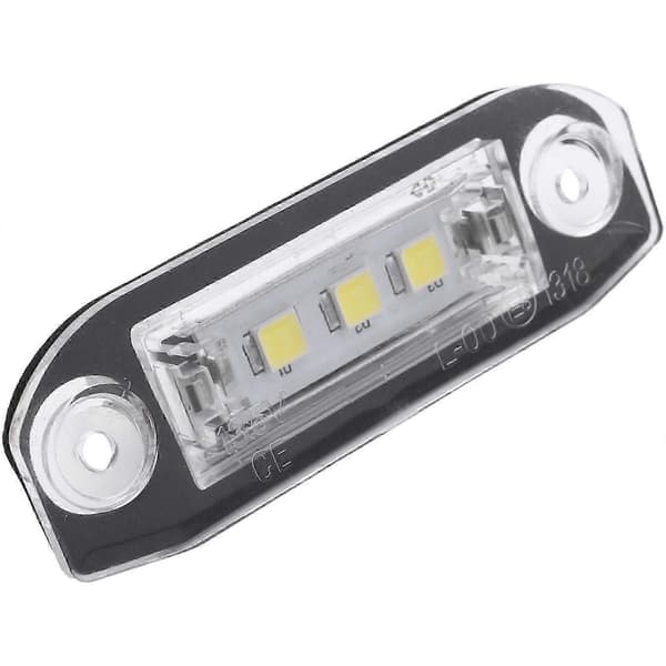 [LCS] LED-lys til Volvo nummerplade S40 V50 XC70 Black