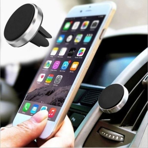 Magnetisk bilhållare för fläktfäste för telefon Smartphone Universal Magnet (