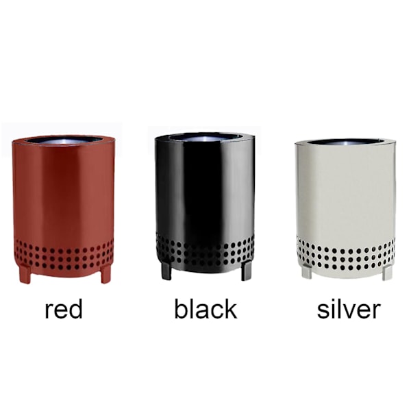 Bordkomfyr for peis, campingkomfyr, enkel komfyr, bordkomfyr, varmeovn, rustfritt stål komfyr (FMY) red