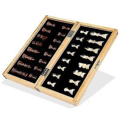 [LCS] Magnetiskt schackspel i trä för barn och vuxna