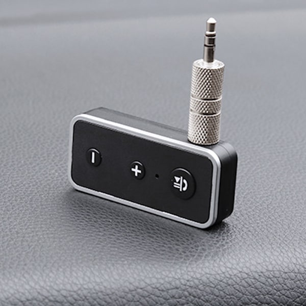 Bluetooth 5.0 aux adapter, mottaker for lydbilsett, bærbar
