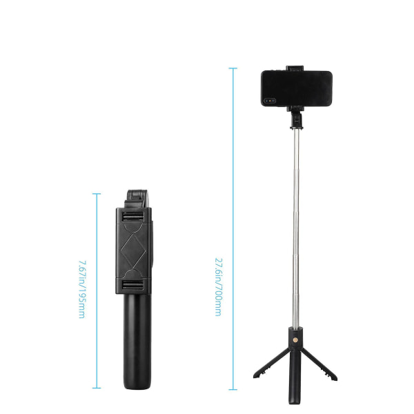 Bluetooth Selfie-tikku iPhonelle ja Androidille