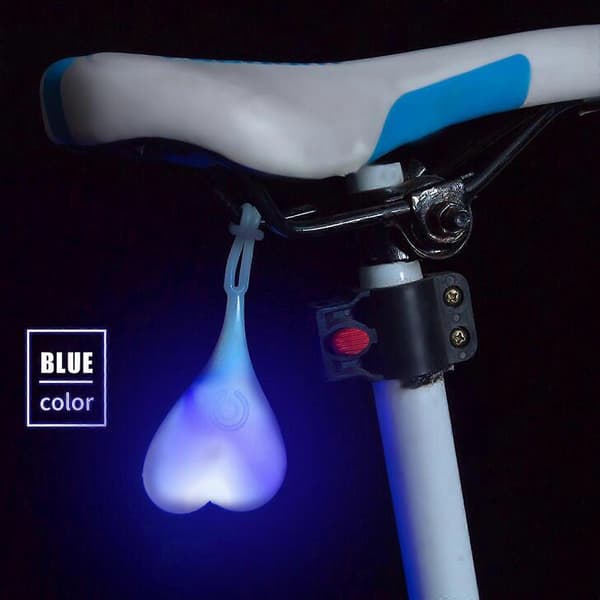[LCS] Silikon Vanntett LED Cue Eggs Lys Rideutstyr Tilbehør Blue